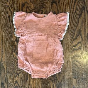 Muslin Flutter Bubble Romper